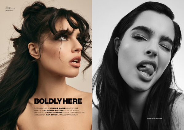 Maia Bosch photographed by Frankie Marin.