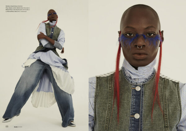 Denim shoot spread